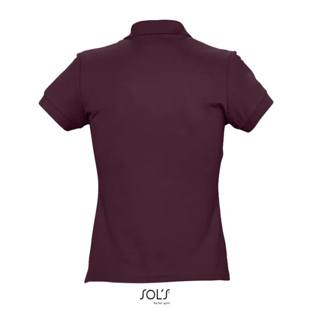 PASSION WOMEN POLO-170g Burgundy