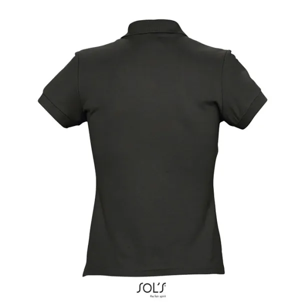 PASSION WOMEN POLO-170g Black