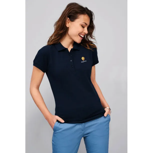 PASSION WOMEN POLO-170g Kelly zelena