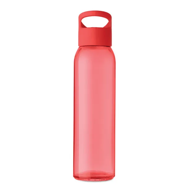 PRAGA Glass bottle 470ml Red