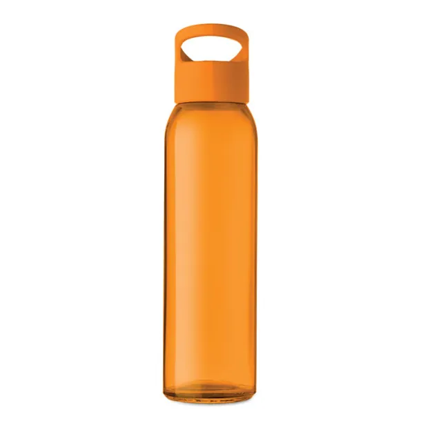 PRAGA Glass bottle 470ml Orange