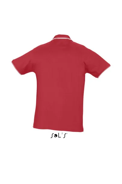  SOL'S PRACTICE MEN - POLO SHIRT - SOL'S Red White