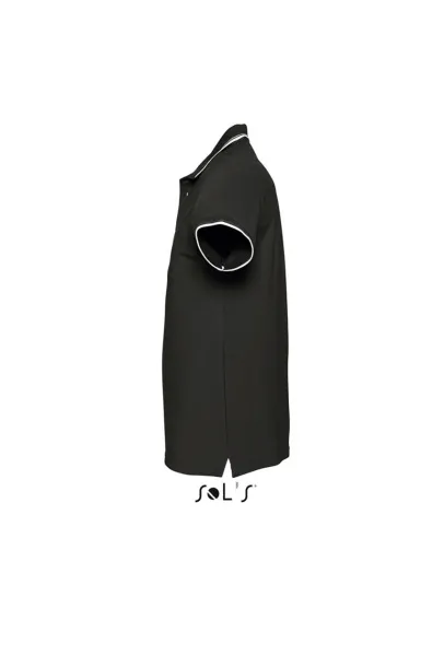  Sol polo majica kratkih rukava, 270 g/m2 - SOL'S Crna Bijela