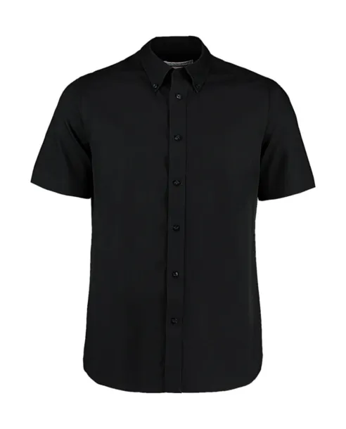  Tailored Fit City Shirt SSL - Kustom Kit Black