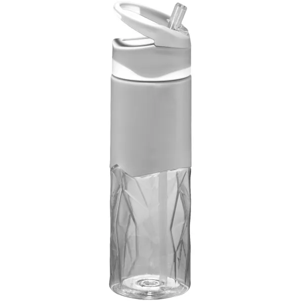 Radius 830 ml Tritan™ geometric sport bottle - Avenue White