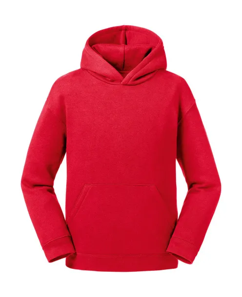  Kids' Authentic Hooded Sweat - Russell  Classic Red