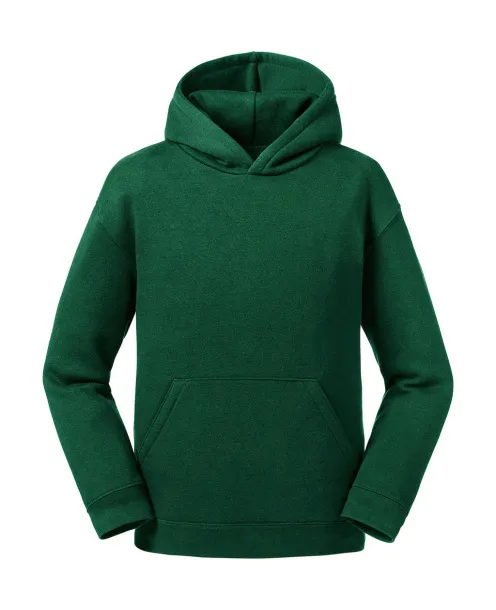  Kids' Authentic Hooded Sweat - Russell  Bottle Green