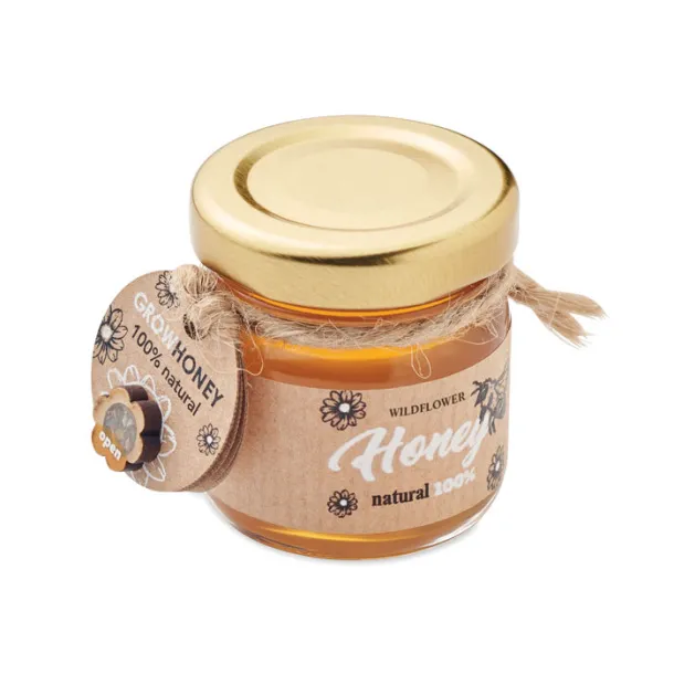 BUMLE Wildflower honey jar 50 gr Wood