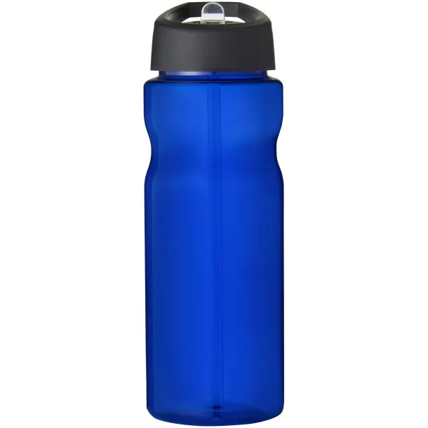 H2O Eco 650 ml spout lid sport bottle Blue Solid black