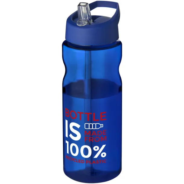 H2O Eco 650 ml spout lid sport bottle Blue