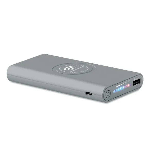 VIGOR bežična prijenosna baterija, 8 000 mAh Siva
