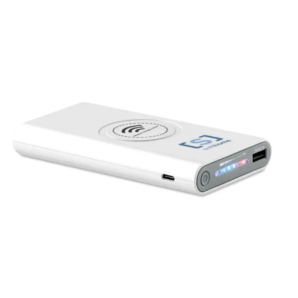 VIGOR Wireless power bank Type C White