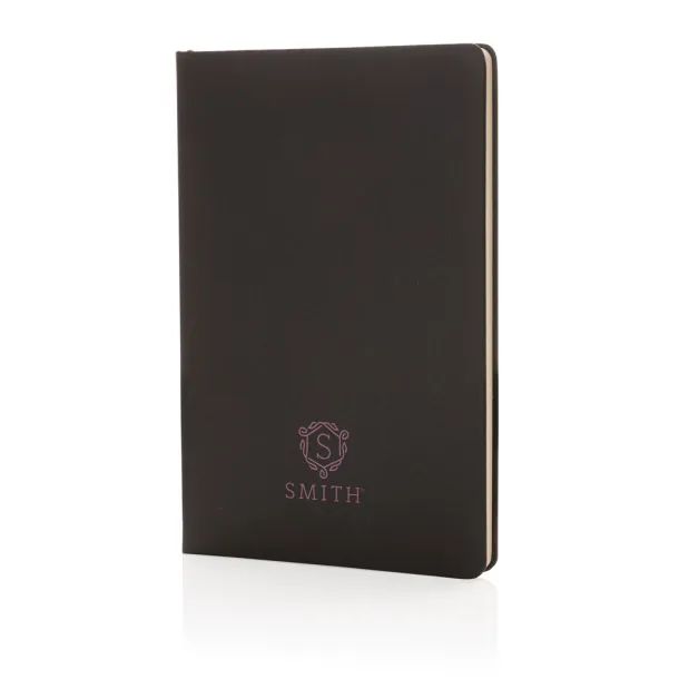  A5 FSC® hardcover notebook - XD Collection Black 