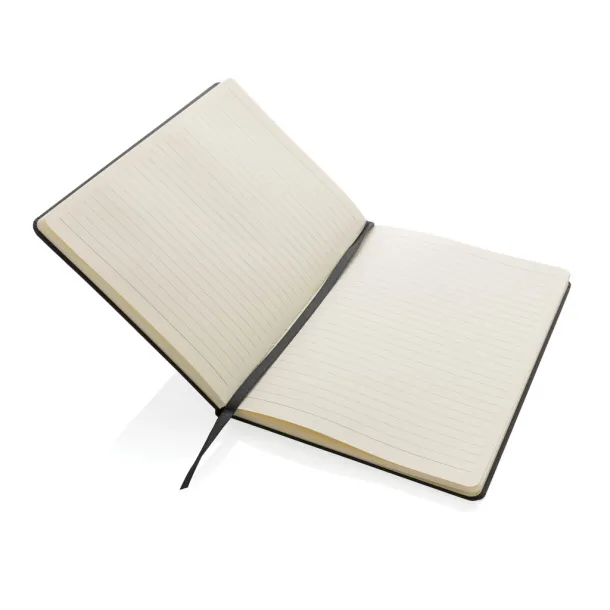  A5 FSC® hardcover notebook - XD Collection Black 