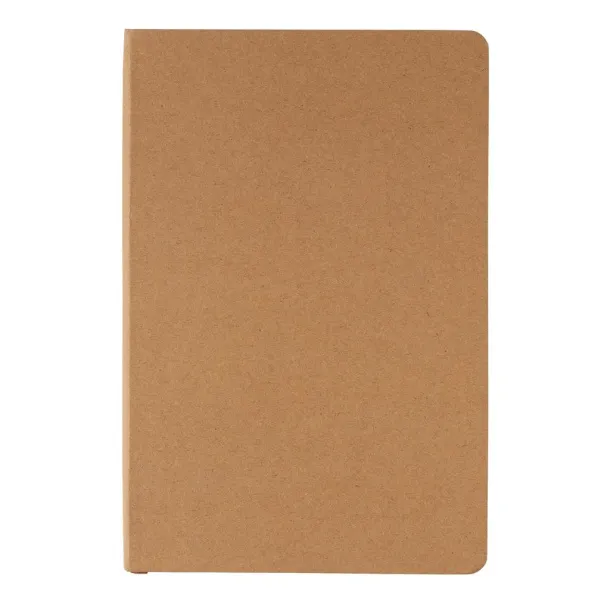  A5 FSC® hardcover notebook - XD Collection Brown 