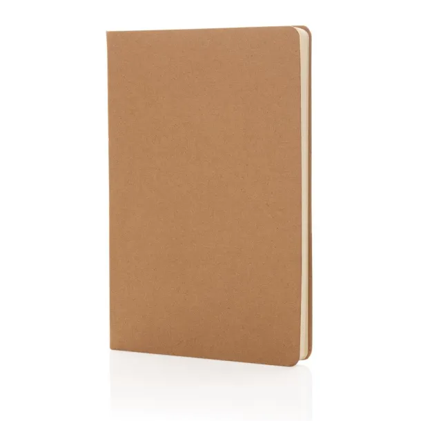  A5 FSC® hardcover notebook - XD Collection Brown 