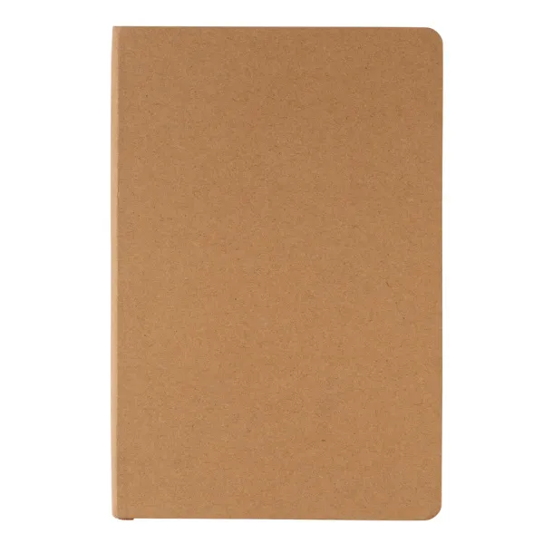  A5 FSC® hardcover notebook - XD Collection Brown 