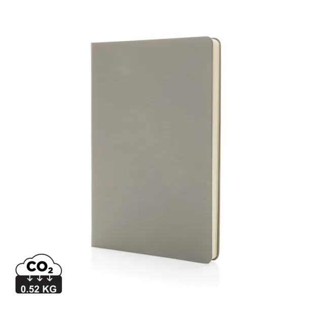  A5 FSC® hardcover notebook - XD Collection grey 