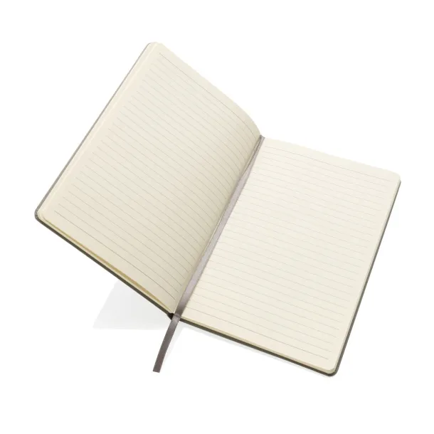  A5 FSC® hardcover notebook - XD Collection grey 