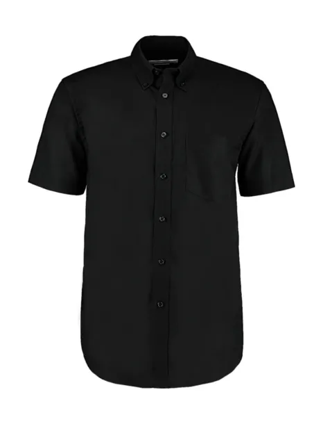  Classic Fit Workwear Oxford Shirt SSL - Kustom Kit Black