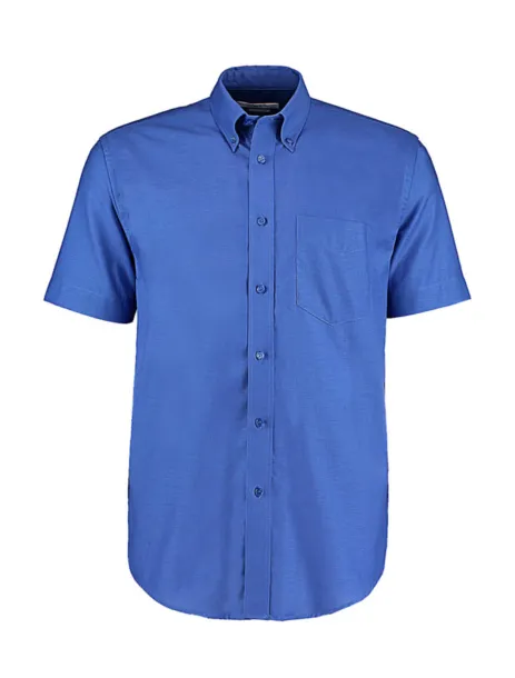  Classic Fit Workwear Oxford Shirt SSL - Kustom Kit Italian Blue