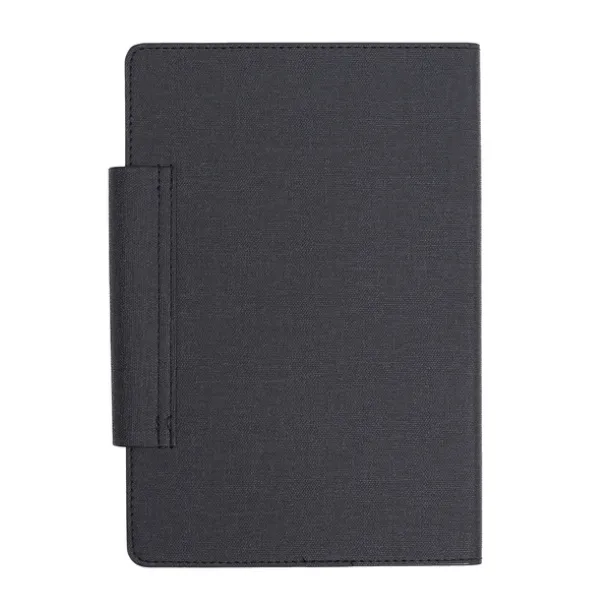 LEGAN notebook with pockets for business cards Black