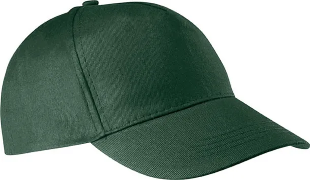  COTTON CAP - 5 PANELS - K-UP Forest Green