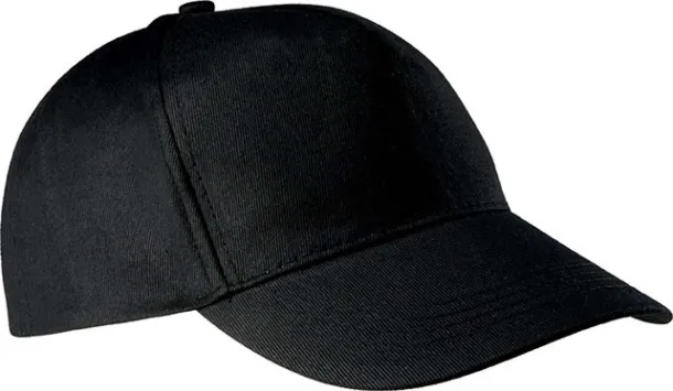  COTTON CAP - 5 PANELS - K-UP Black