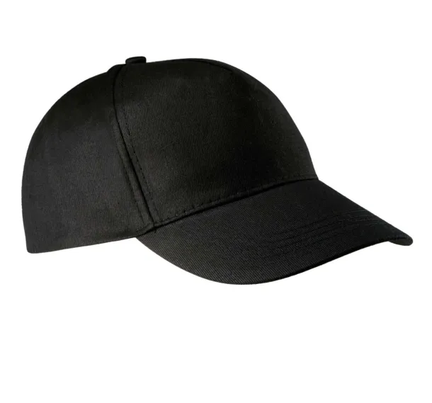  COTTON CAP - 5 PANELS - K-UP Black