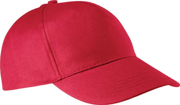  COTTON CAP - 5 PANELS - K-UP Red