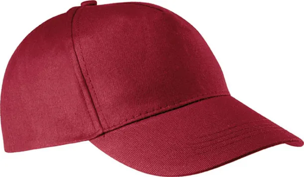  COTTON CAP - 5 PANELS - K-UP Burgundy