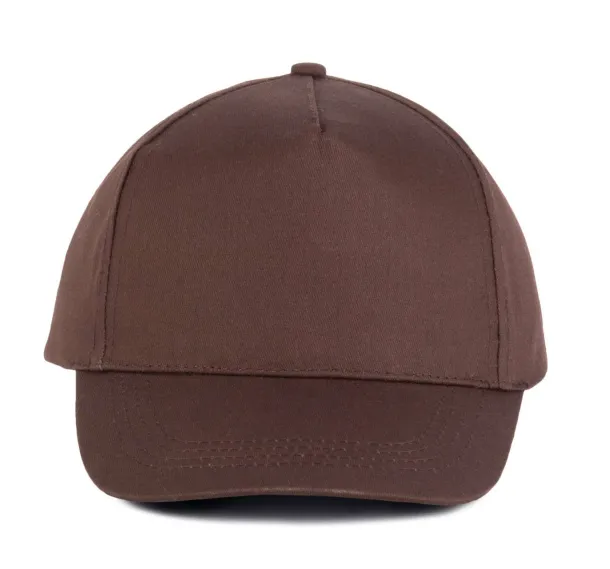  COTTON CAP - 5 PANELS - K-UP Chocolate