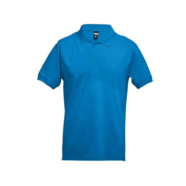 ADAM muška polo majica, 195 g/m² Acqua blue