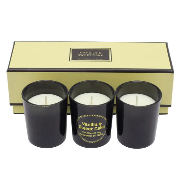 SCENTED SET set of perfumed candles Beige