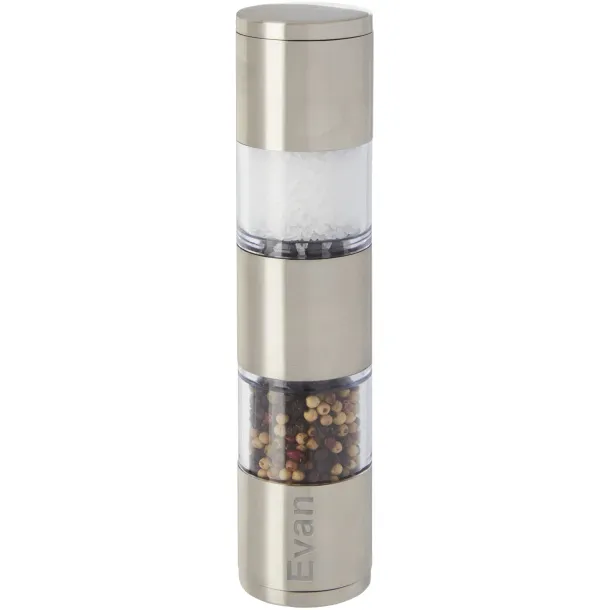 Auro salt and pepper grinder - Seasons Silver