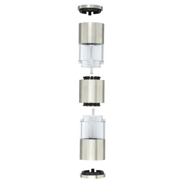 Auro salt and pepper grinder - Seasons Silver