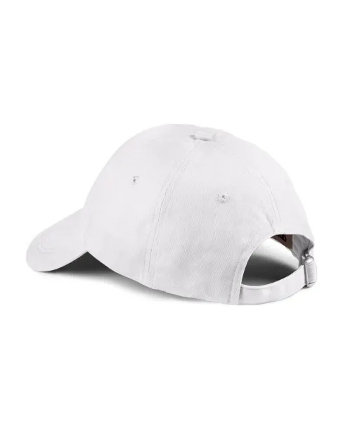  SOLID LOW-PROFILE BRUSHED TWILL CAP - Anvil White