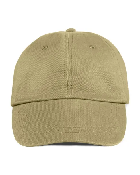  SOLID LOW-PROFILE BRUSHED TWILL CAP - Anvil Khaki