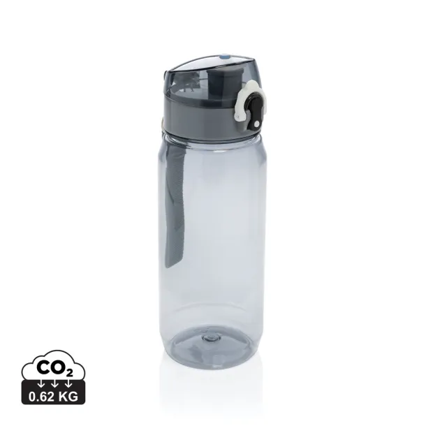  Yide RCS reciklirana PET nepropusna boca za vodu koja se zaključava 600 ml - XD Collection Crna 