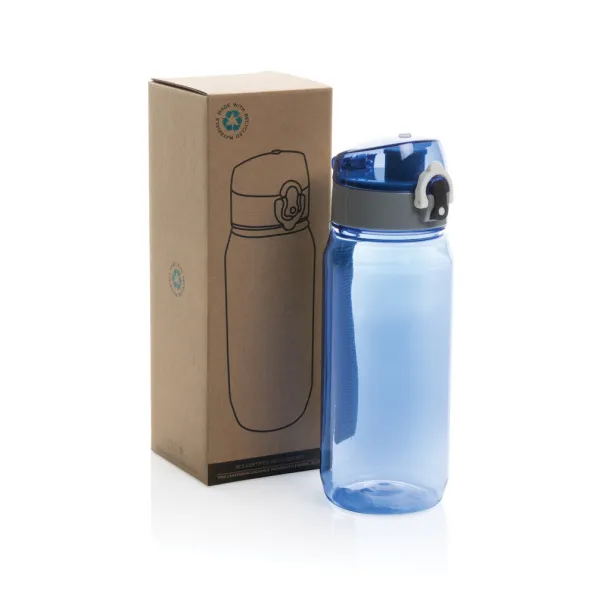  Yide RCS Recycled PET leakproof lockable waterbottle 600ML - XD Collection Blue 