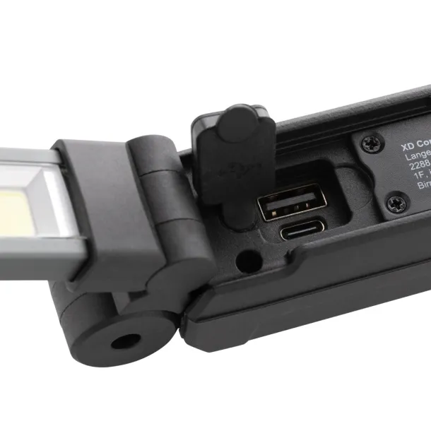  Gear X RCS rPlastic USB rechargeable worklight - GearX Black 