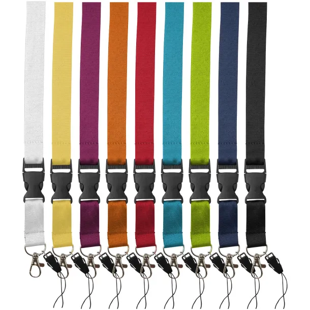 Sagan phone holder lanyard with detachable buckle Crna