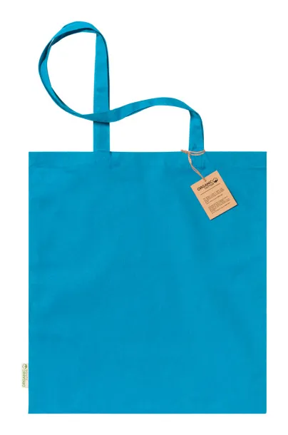 Borough cotton shopping bag, 140 g/ m2 Light blue