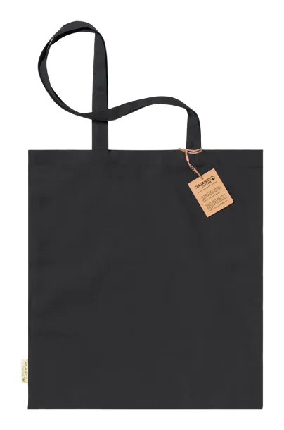 Borough cotton shopping bag, 140 g/ m2 Black