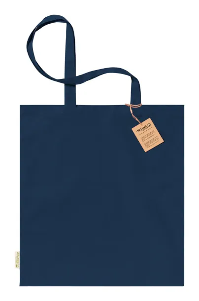 Borough cotton shopping bag, 140 g/ m2 Dark blue