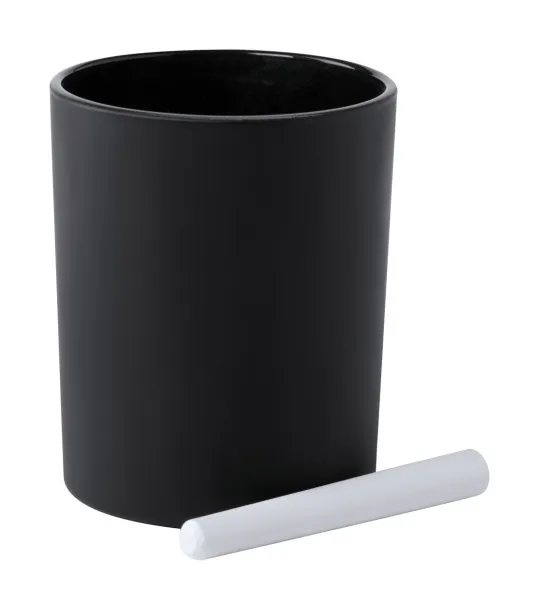 Temul chalk candle Black