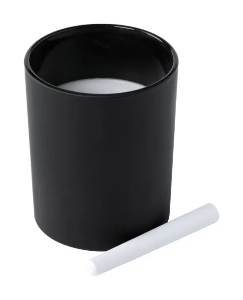 Temul chalk candle Black