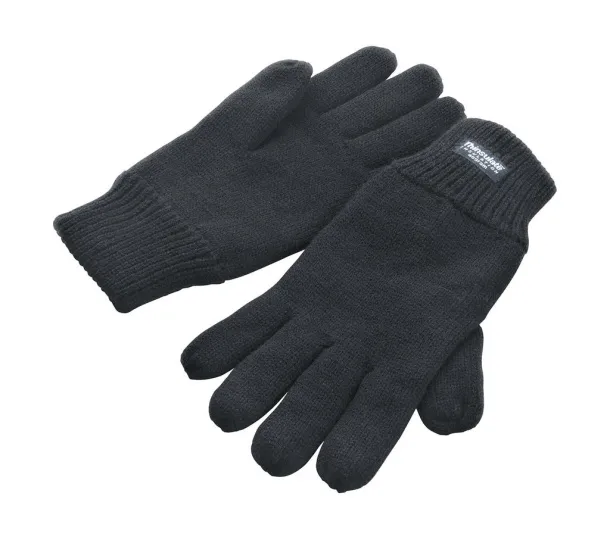  Fully Lined Thinsulate Gloves - Result Winter Essentials Charcoal