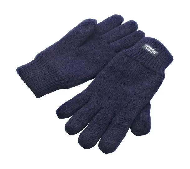  Fully Lined Thinsulate Gloves - Result Winter Essentials Navy