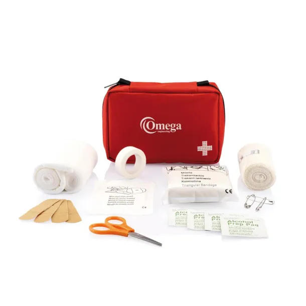  Mail size first aid kit - XD Collection Red 